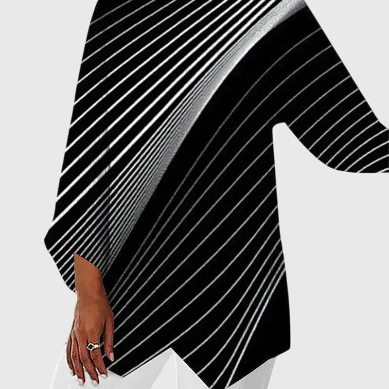 Alayah™ | Elegant Crew Neck Top